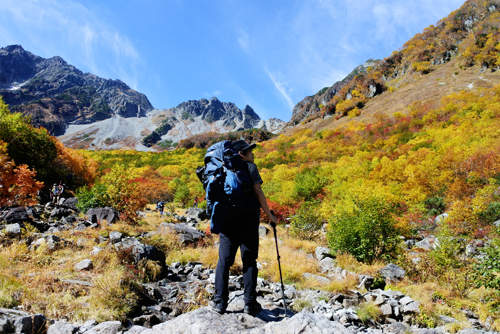 春と秋は気候が良く気持ちよい登山