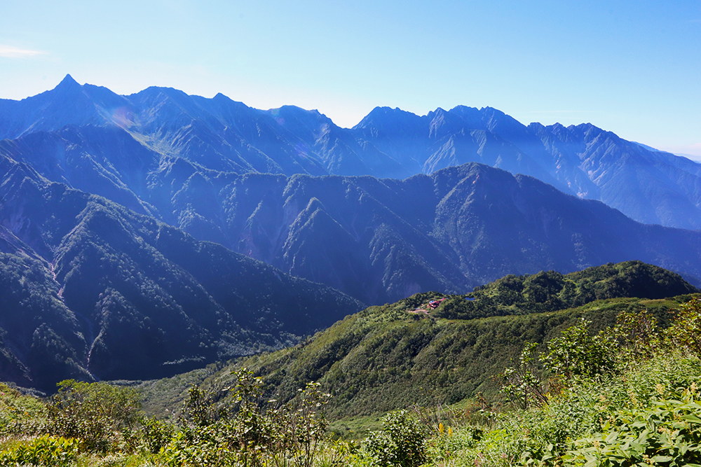 鏡平(標高2,300m)