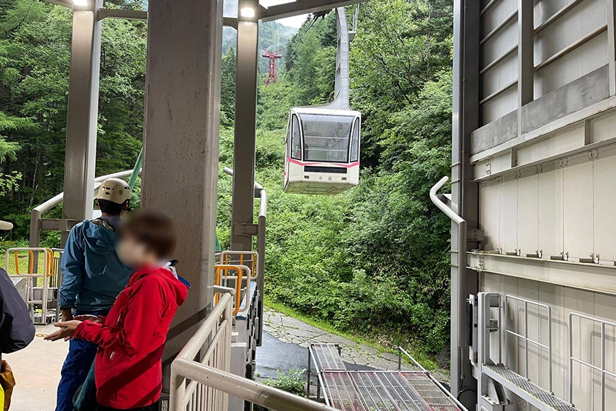 千畳敷駅～八丁坂分岐