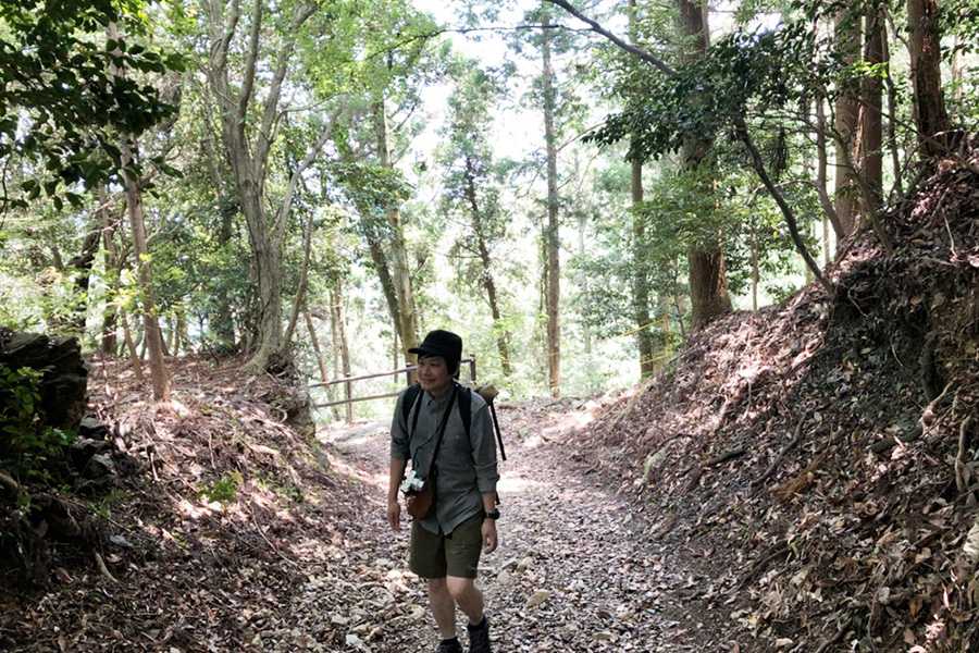 朝熊山登山