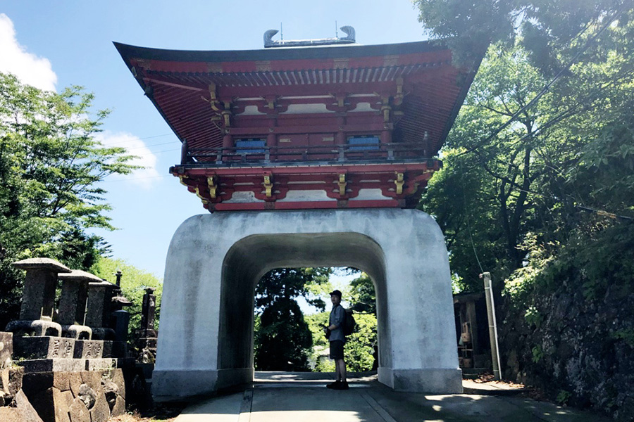 金剛證寺入口｜朝熊山登山