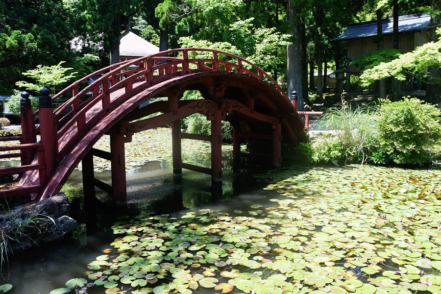 金剛證寺の連珠橋｜朝熊山登山