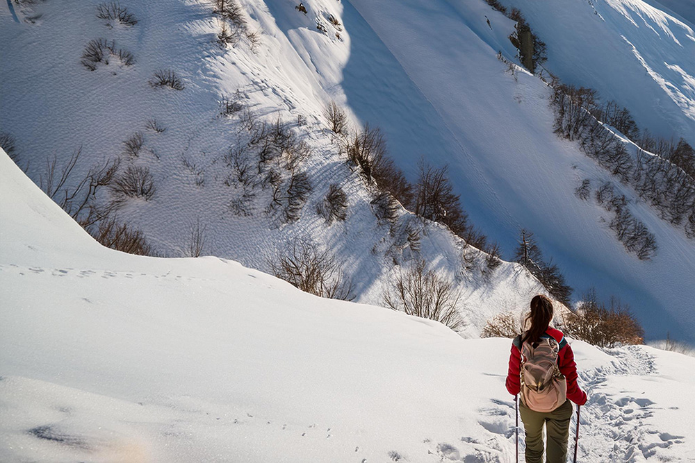 積雪期の登山